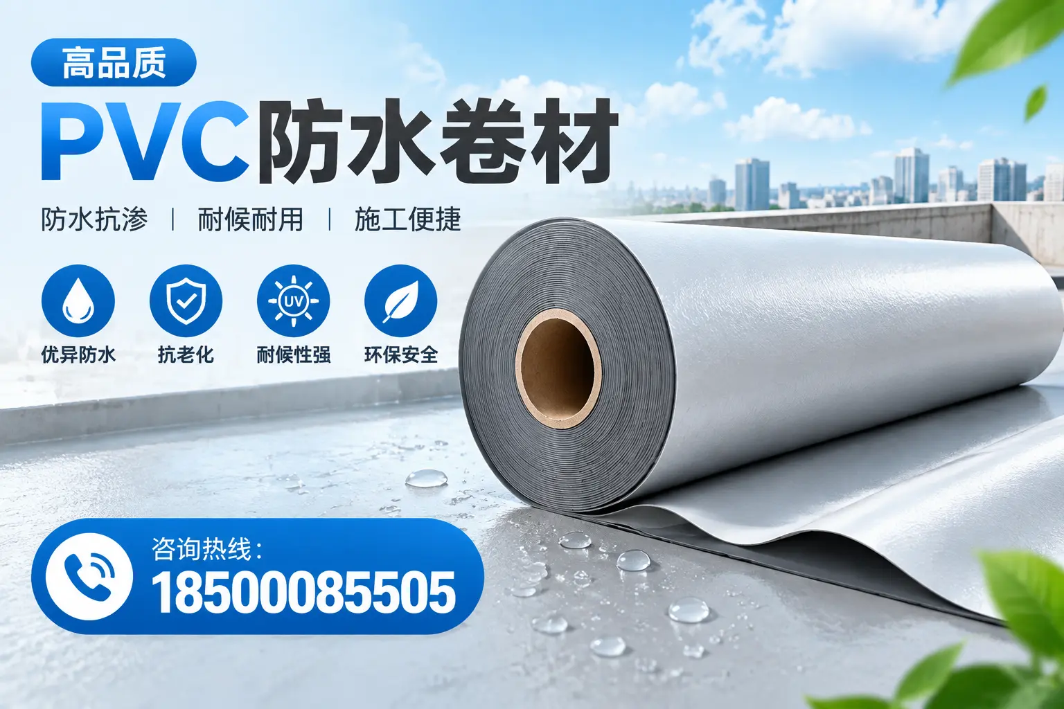 什么是pvc防水卷材？宝鸡消费者需了解的基础知识